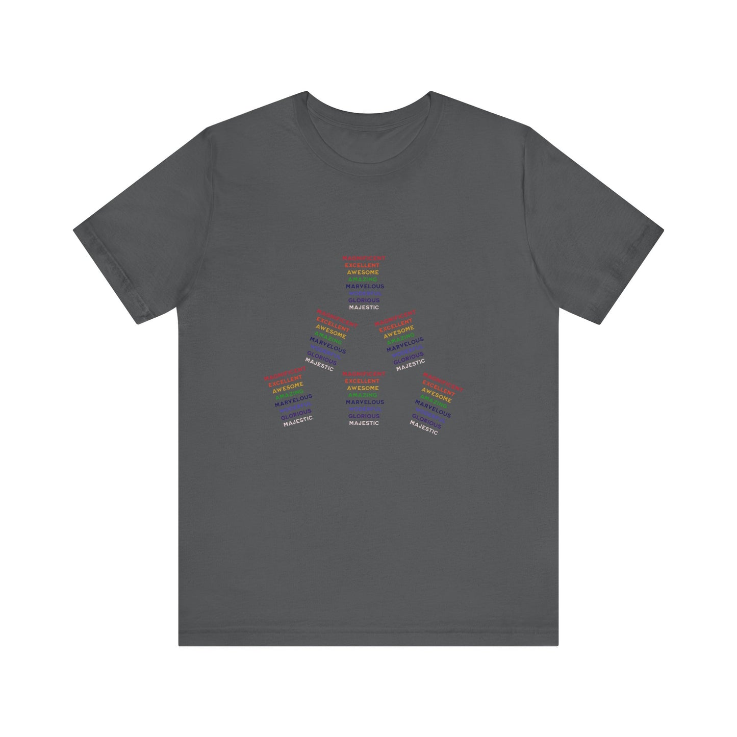 Power of Words Motivational Tee-- Magnificent