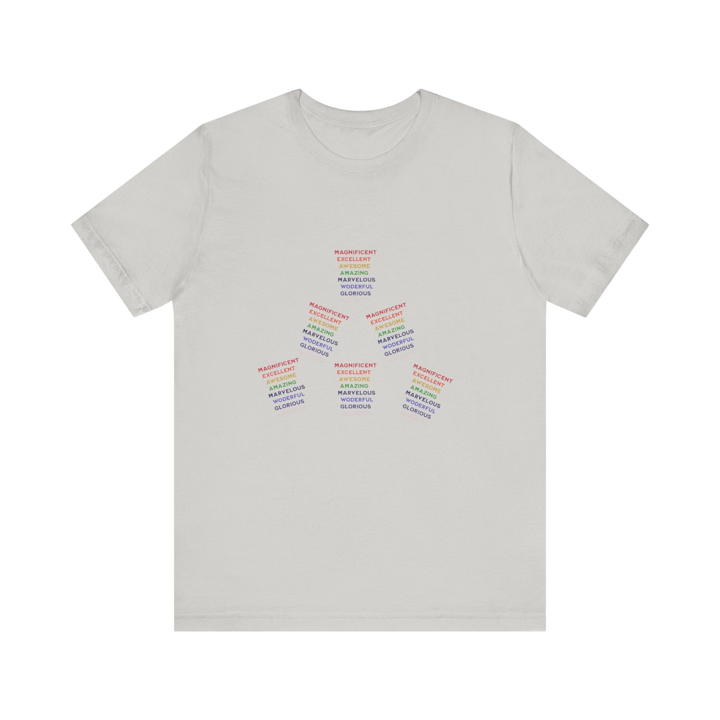 Power of Words Motivational Tee-- Magnificent