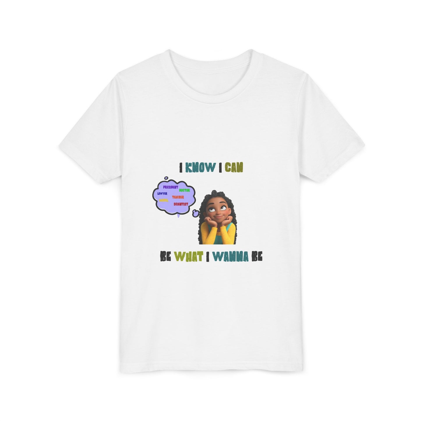 Juneteenth & Black History Month Youth Tee – Proud Black Girl Shirt