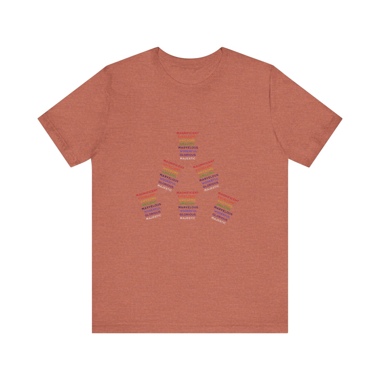 Power of Words Motivational Tee-- Magnificent