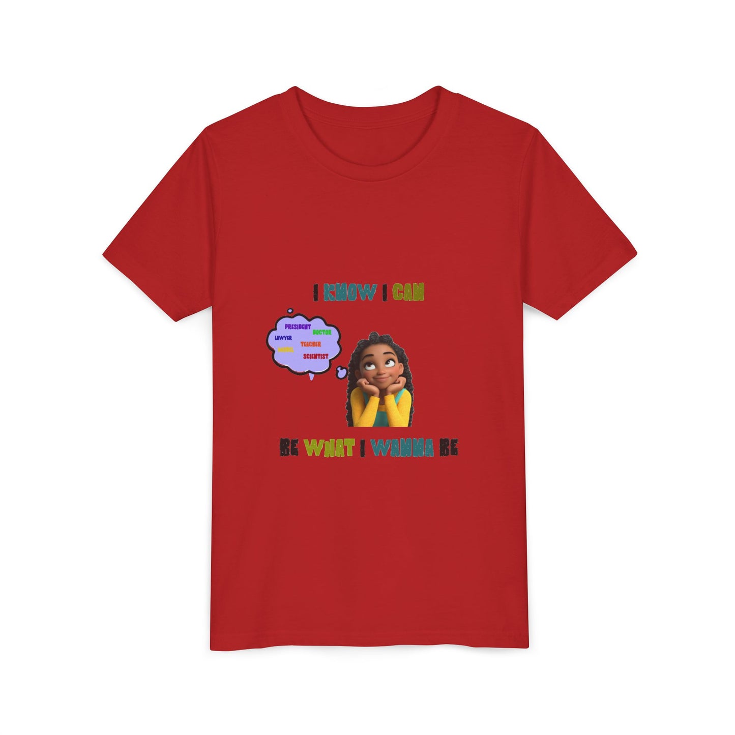 Juneteenth & Black History Month Youth Tee – Proud Black Girl Shirt