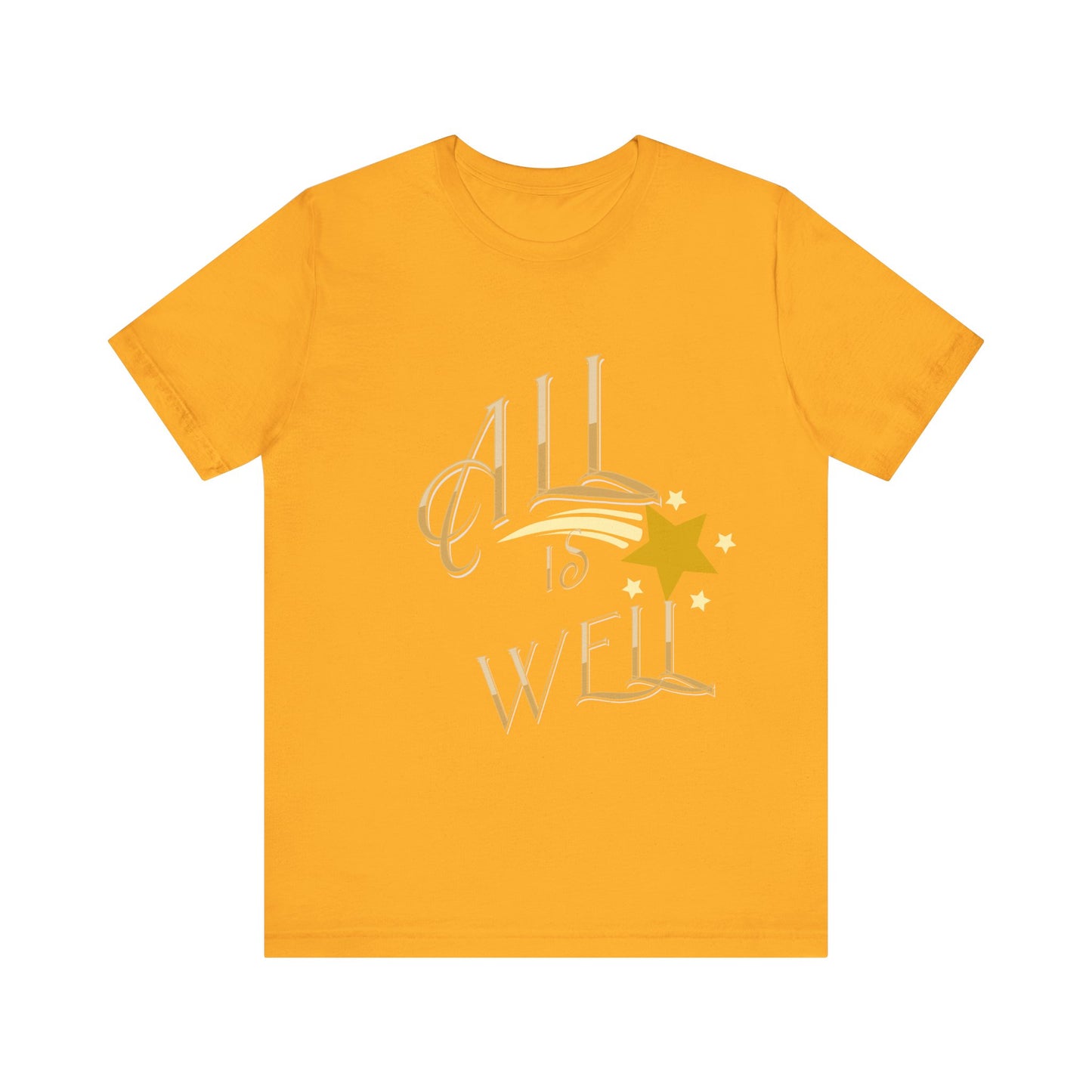Motivational Tee: The Affirmations Collection -- All Is Well
