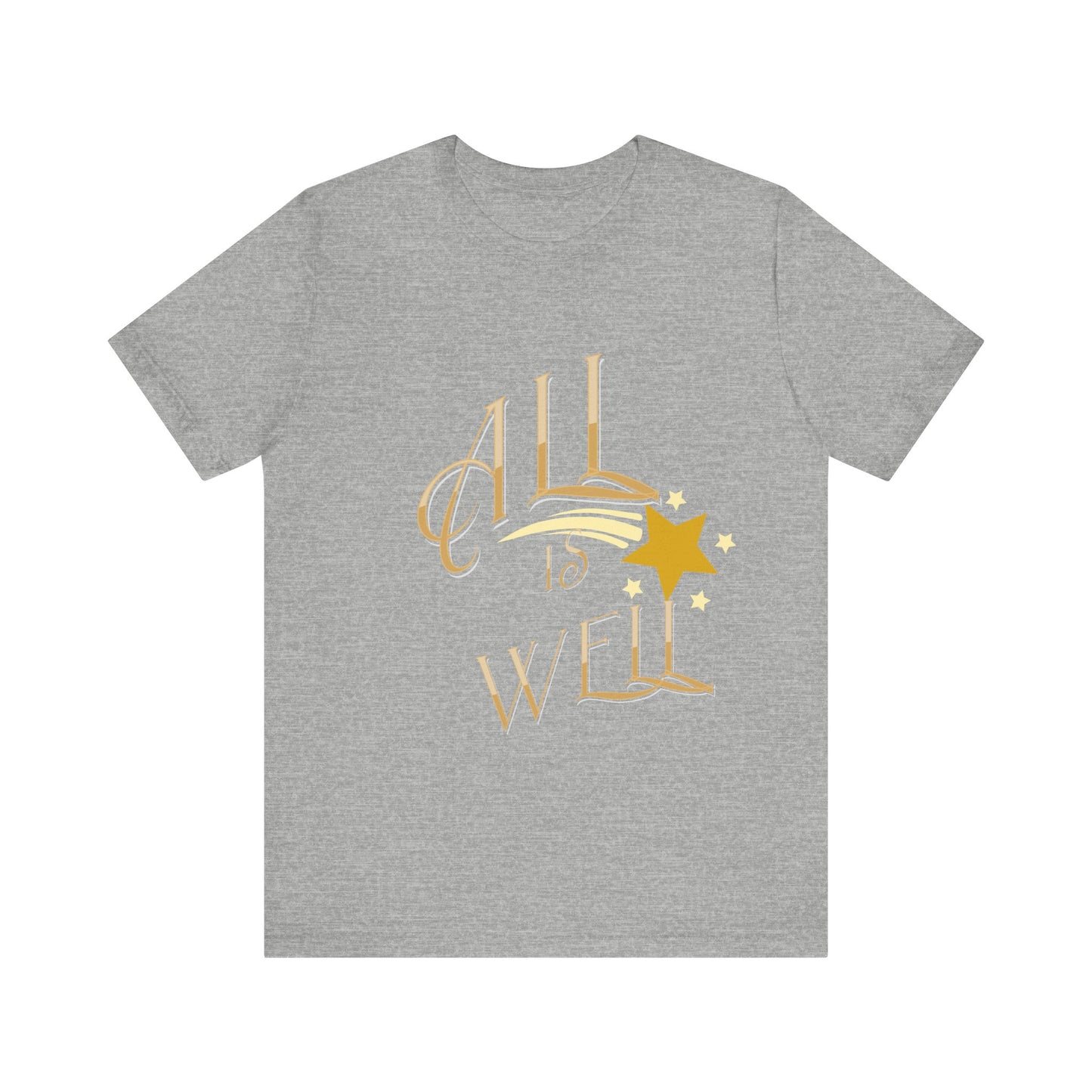 Motivational Tee: The Affirmations Collection -- All Is Well