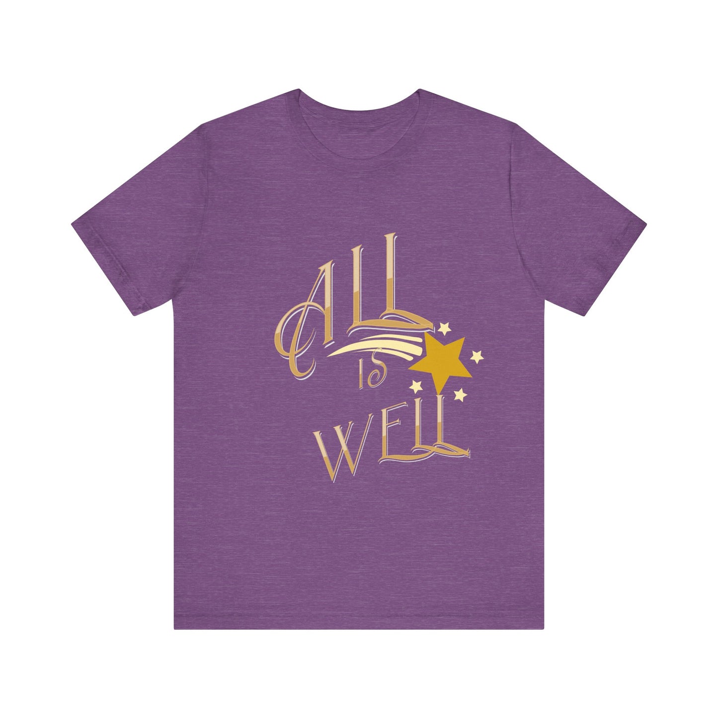Motivational Tee: The Affirmations Collection -- All Is Well