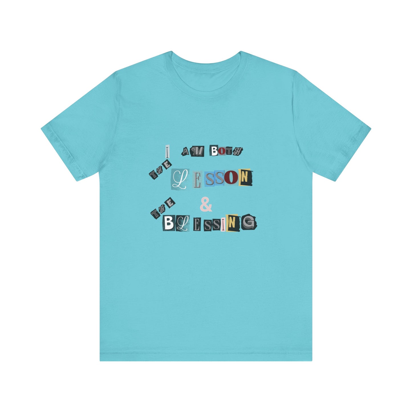 Power of Words Motivational Tee-- Lesson and Blessing