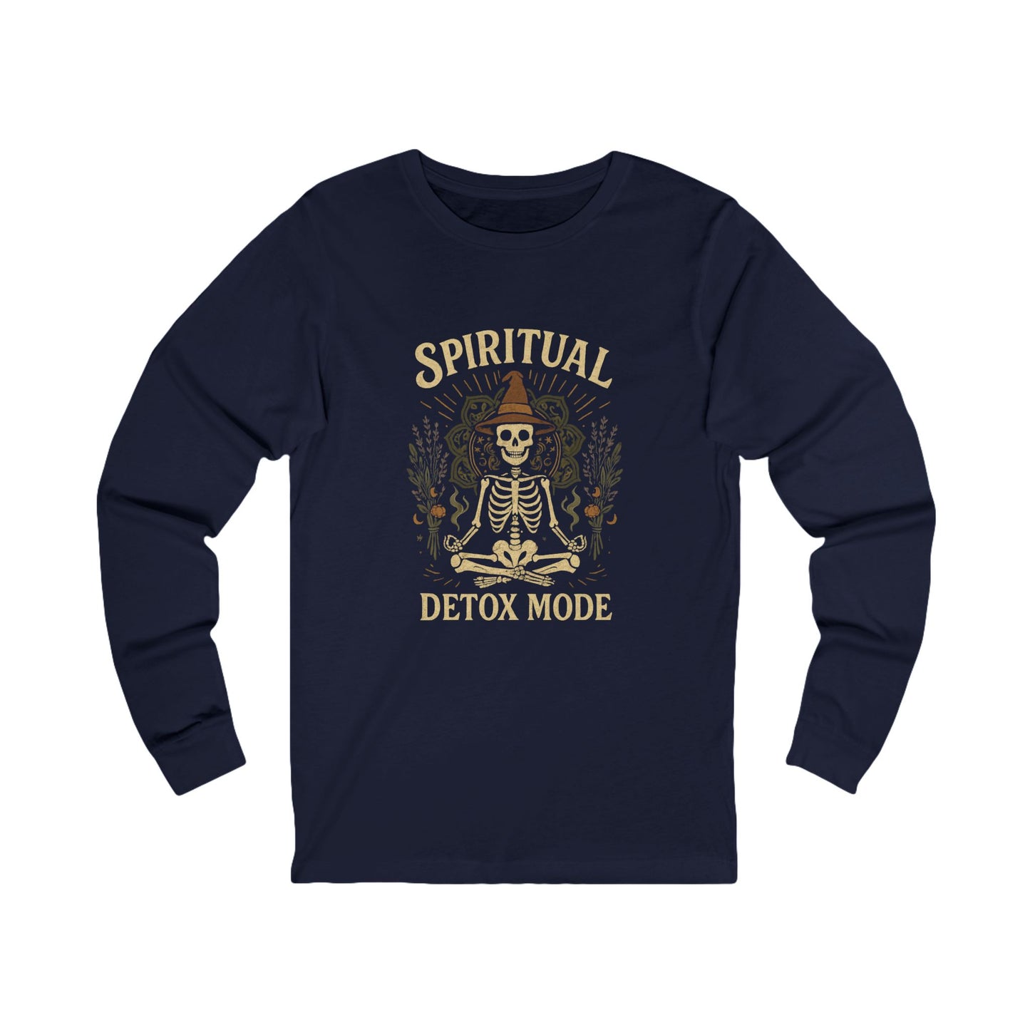 Long Sleeve Tee - Ghosting Toxic Energy Design