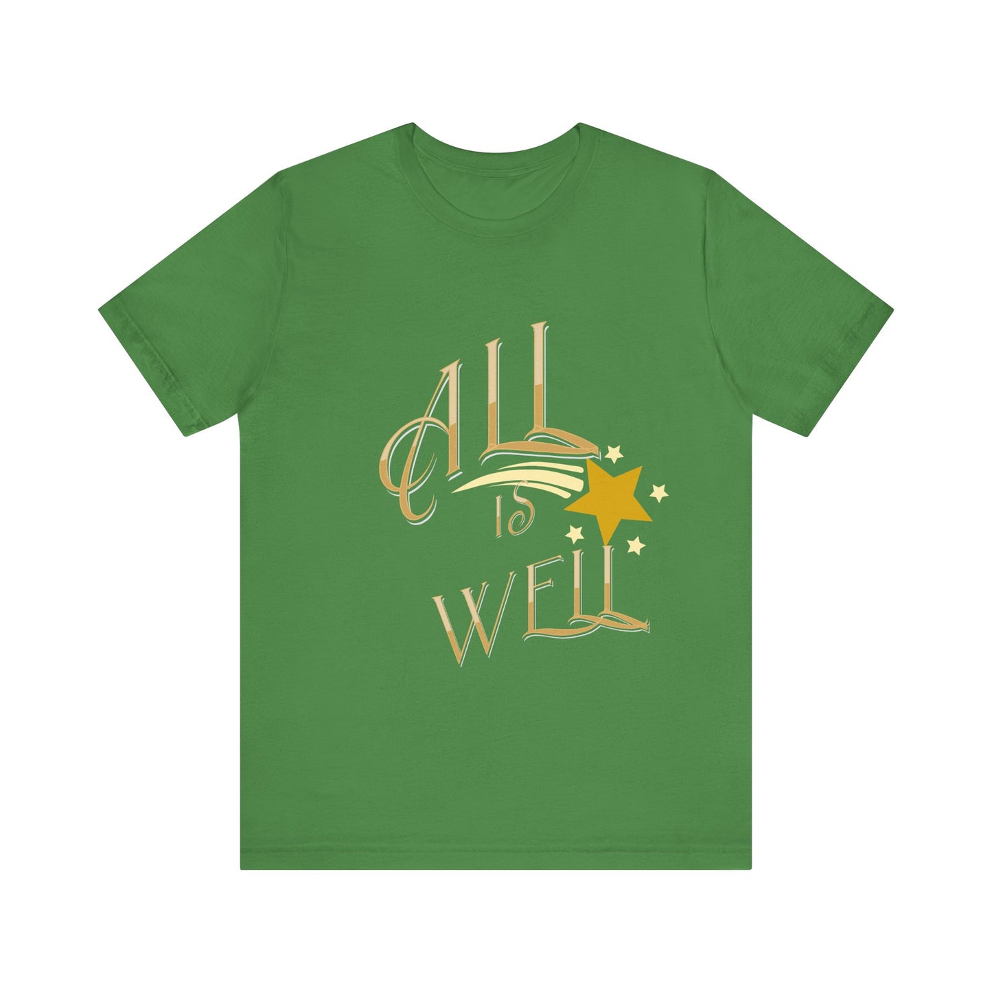 Motivational Tee: The Affirmations Collection -- All Is Well
