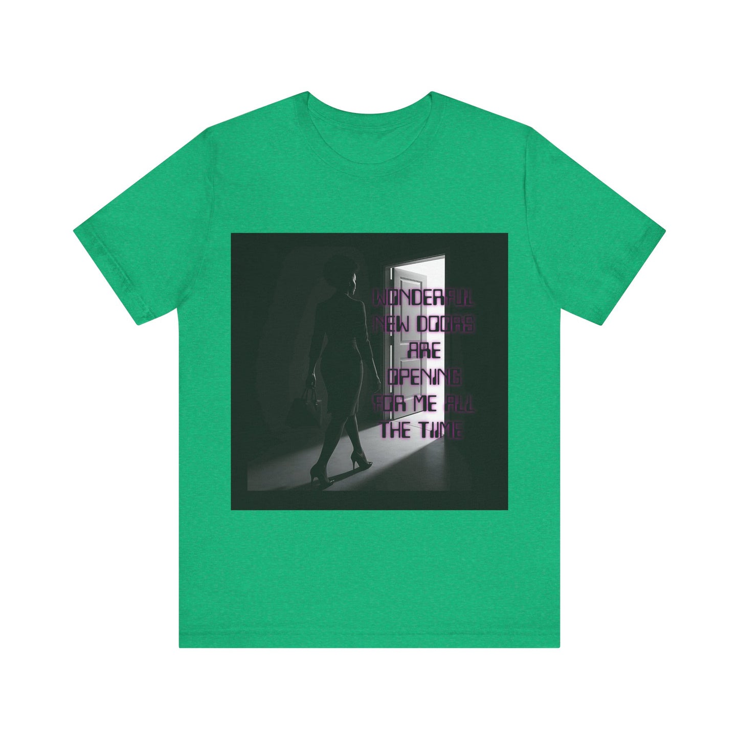 Motivational Tee: The Affirmations Collection -- New Doors