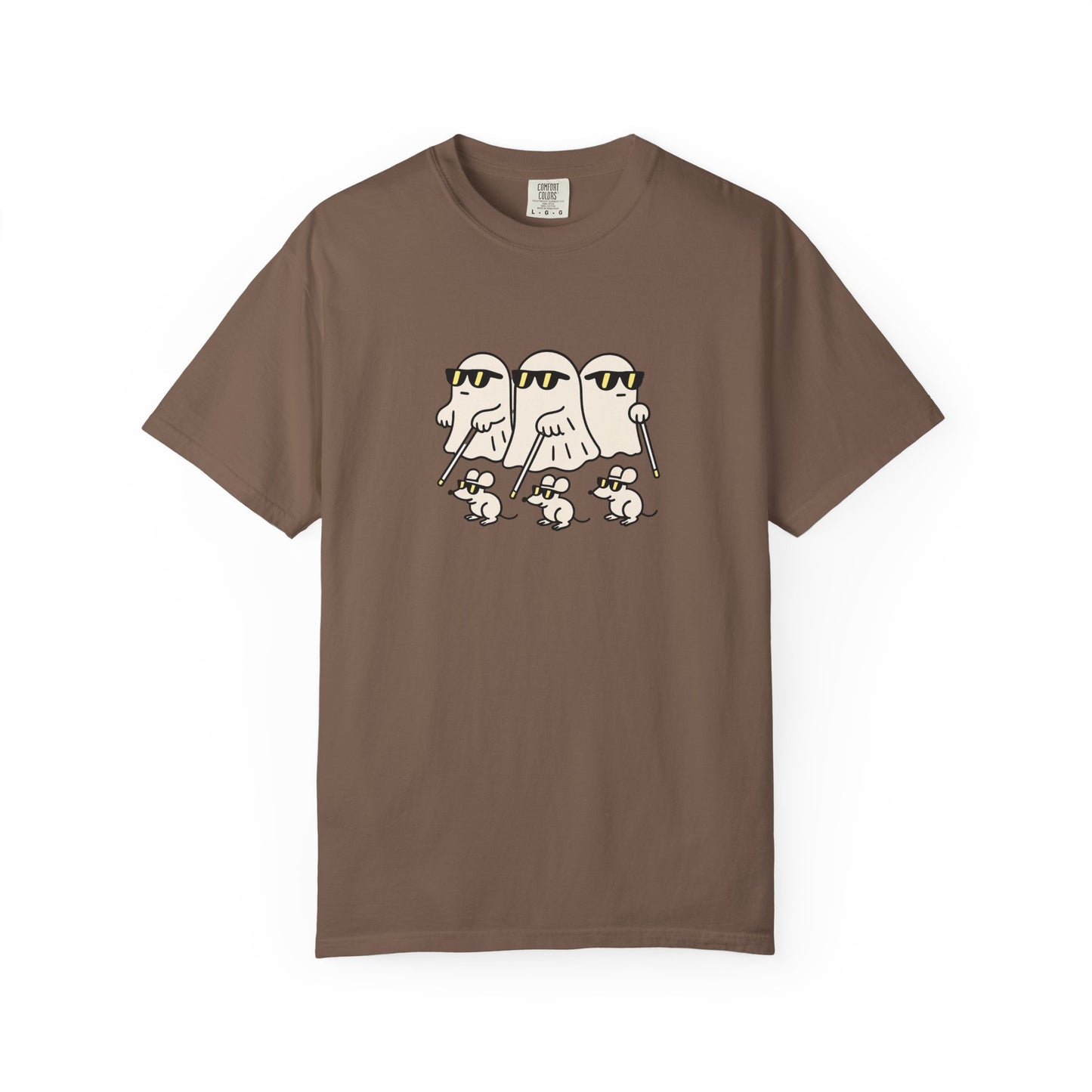 Cool Ghosts T-Shirt, Unisex Graphic Tee, Casual Wear, Halloween Shirt, Gift for Friends, Summer Outfit