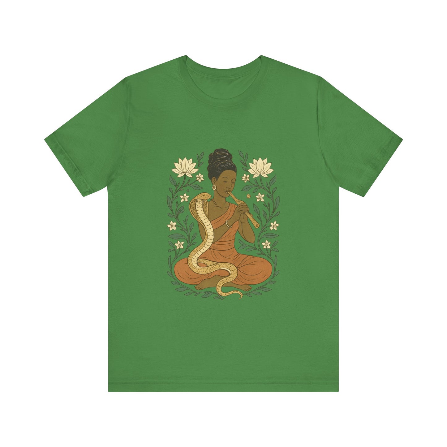 🐍 Snake Charmer Meditative Tee – Flow. Transform. Align.
