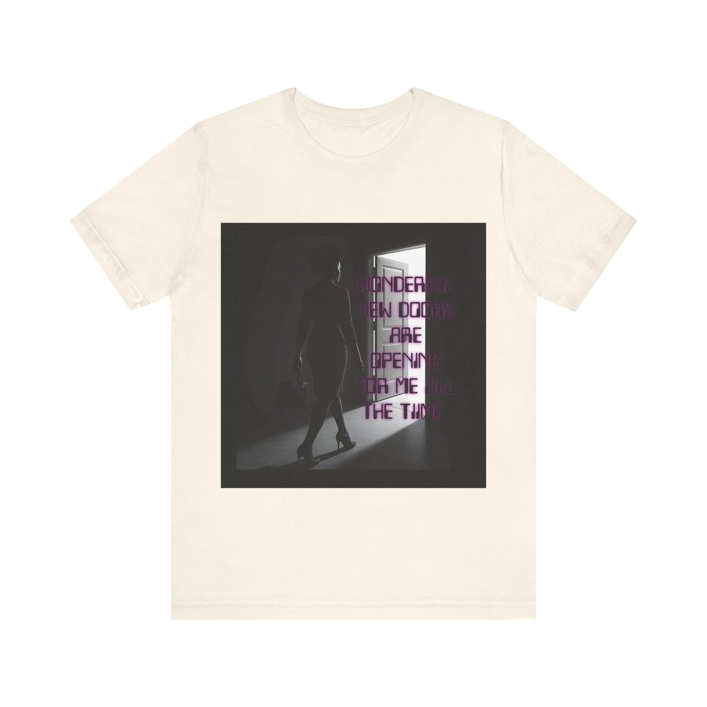 Motivational Tee: The Affirmations Collection -- New Doors