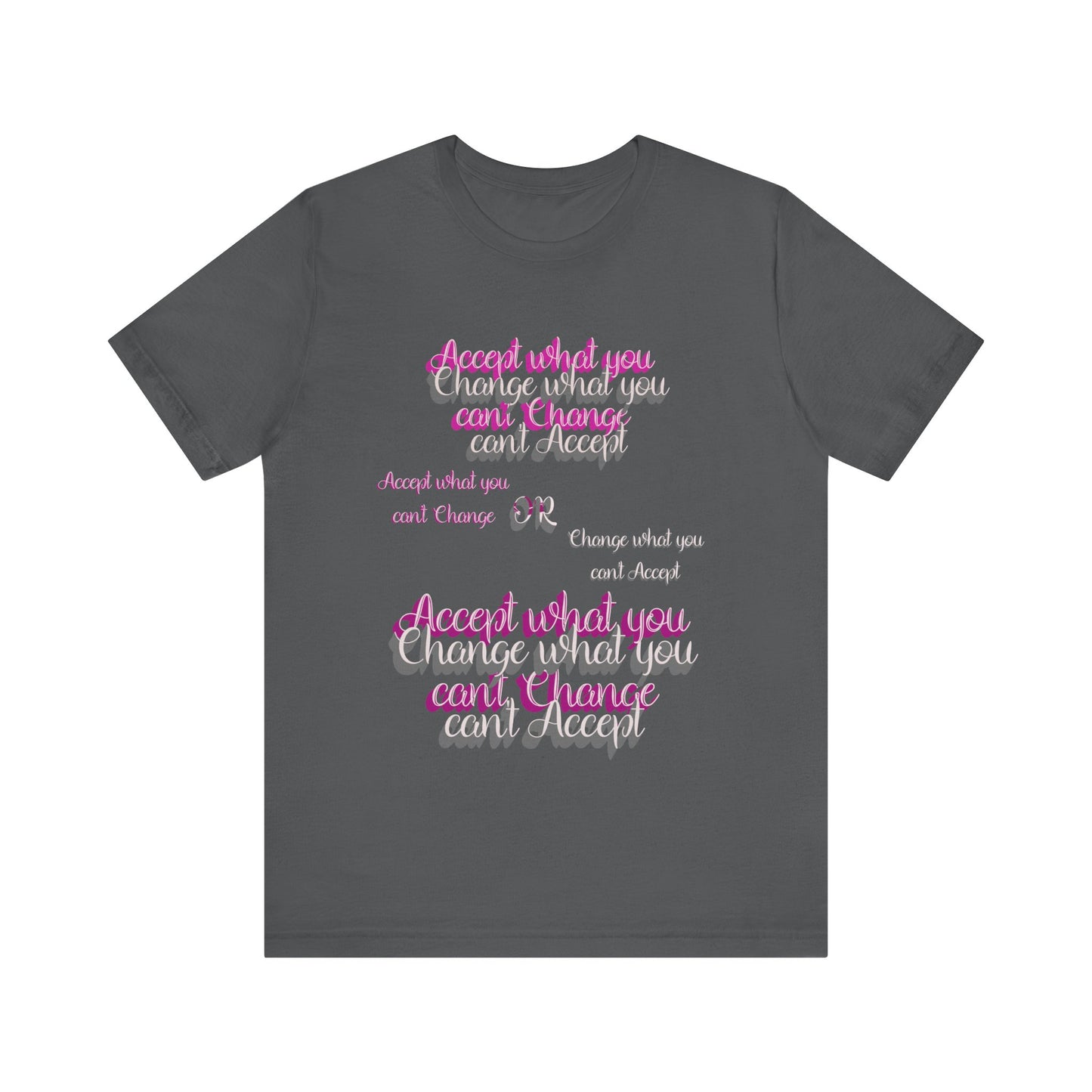 Power of Words Motivational Tee- Acceptance