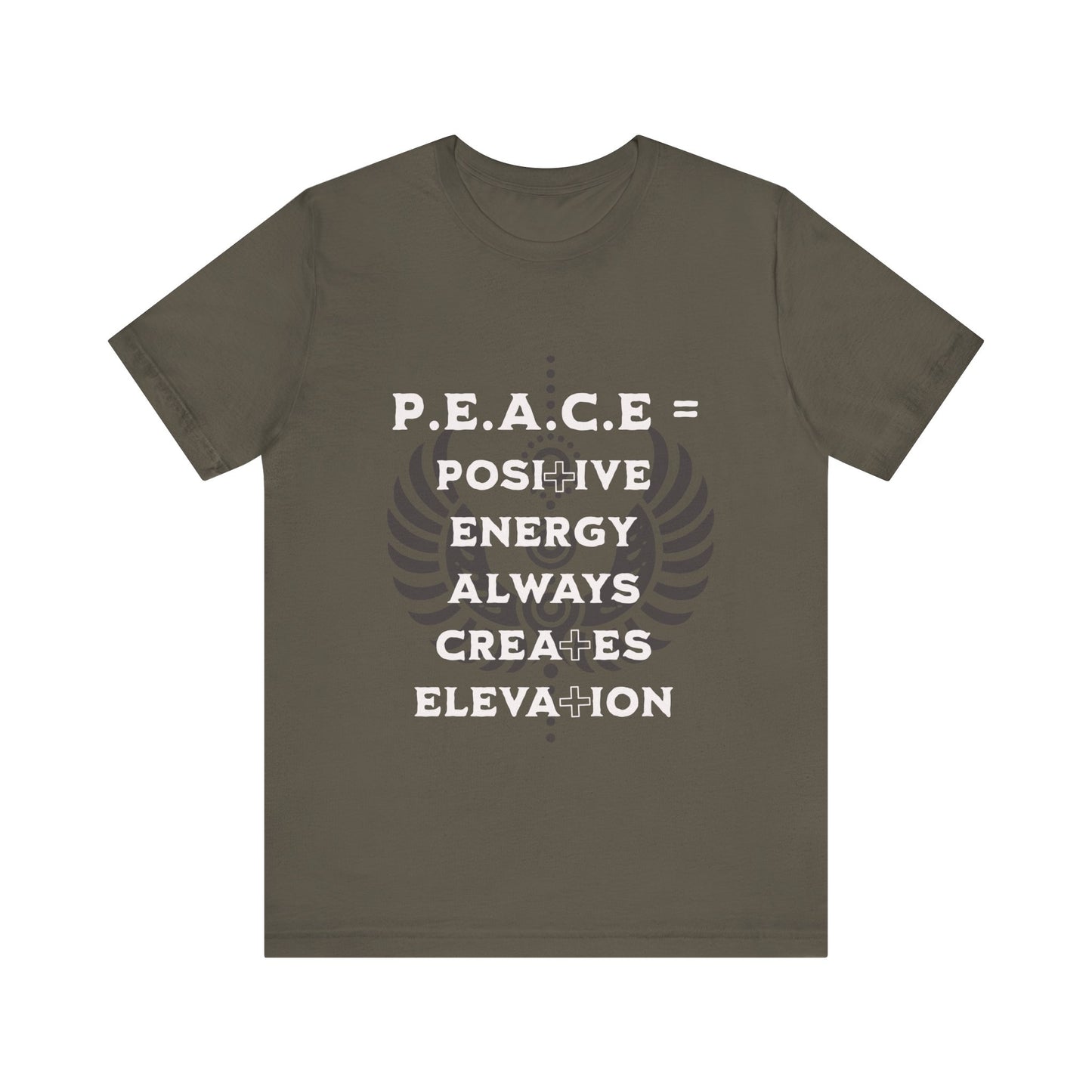 Motivational Tee: The Affirmations Collection -- PEACE
