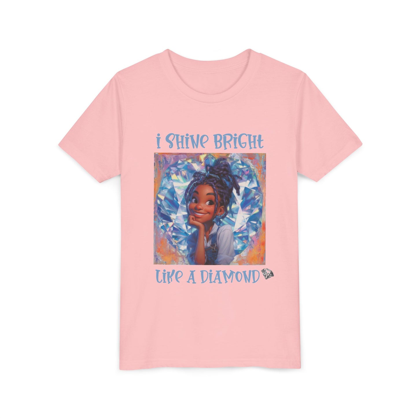 Youth Tee - Black Girl Empowerment Top, Confidence T-Shirt