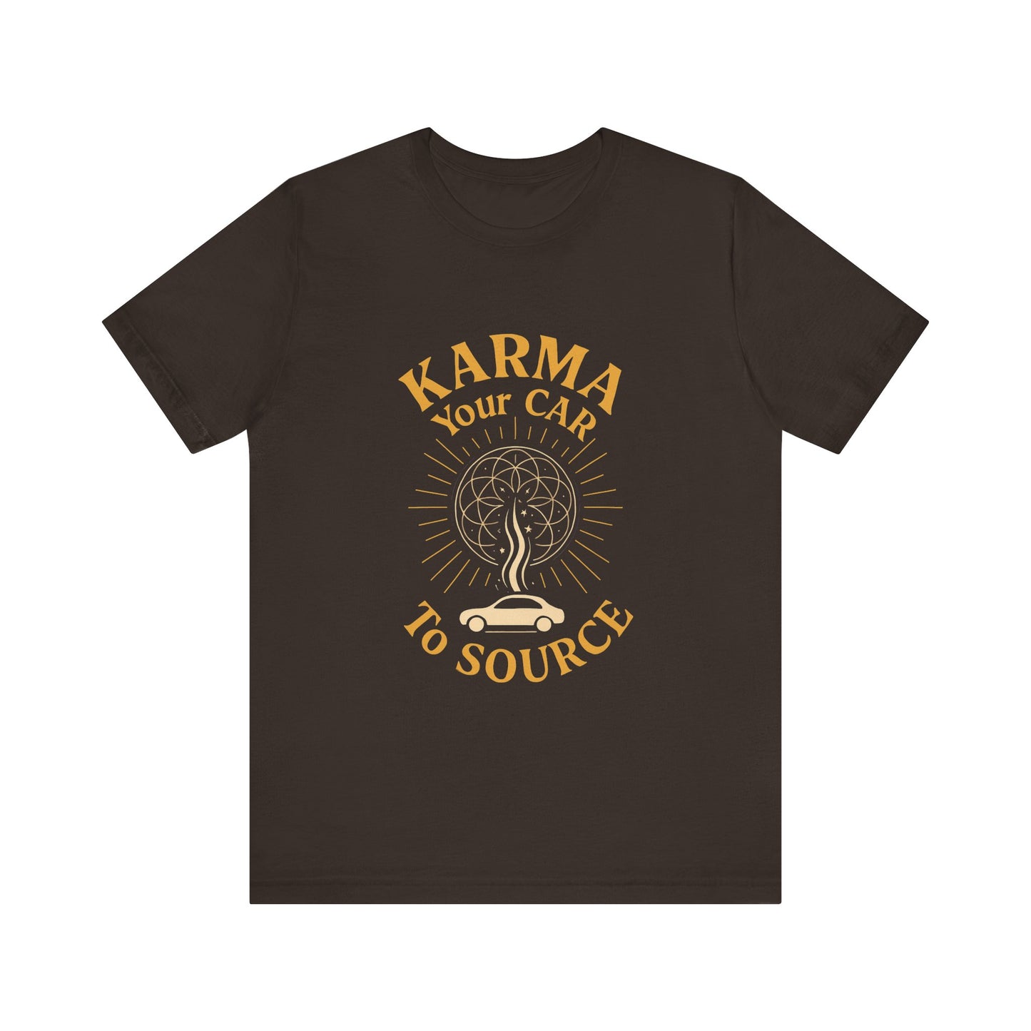 ⚡ Karma – Your Car to Source Tee | Drive with Intention. Arrive in Alignment.