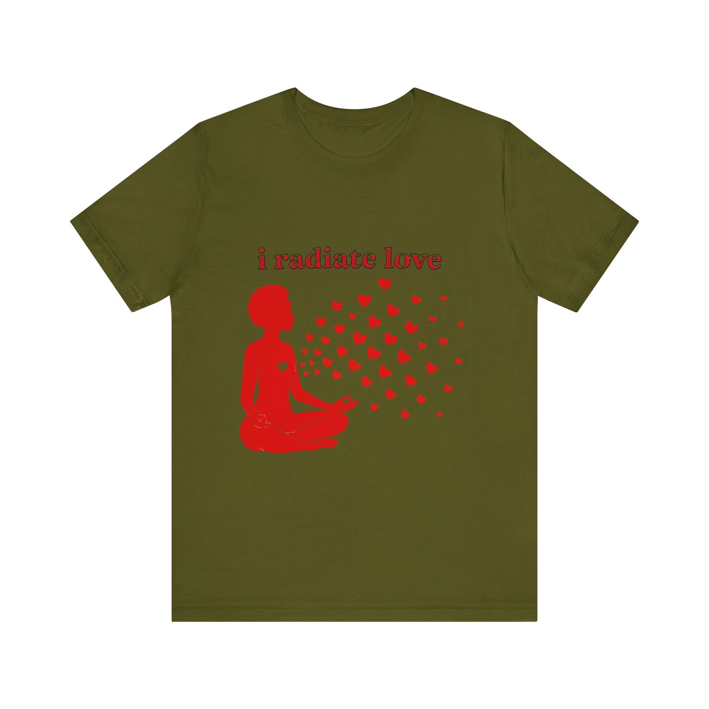 Motivational Tee: The Affirmations Collection -- Radiate Love