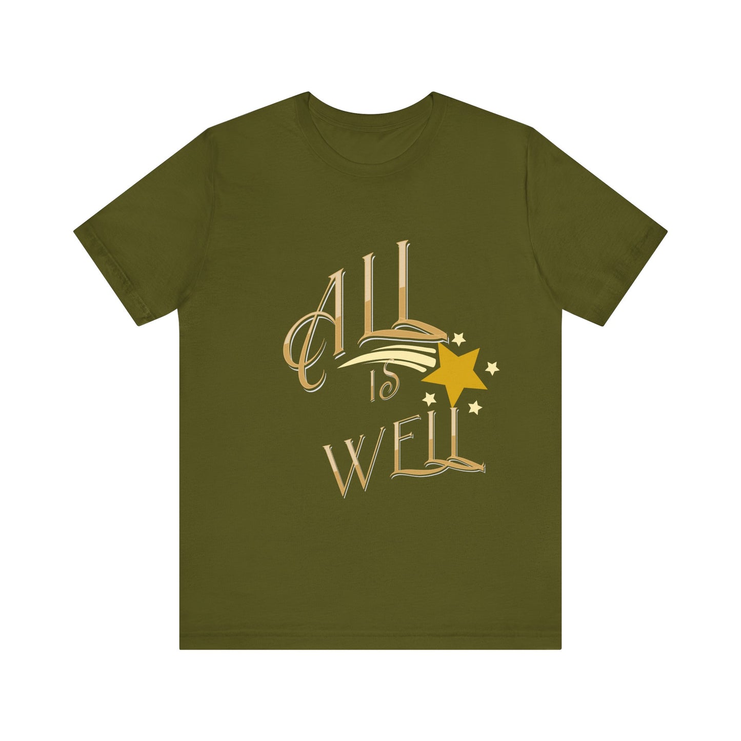 Motivational Tee: The Affirmations Collection -- All Is Well
