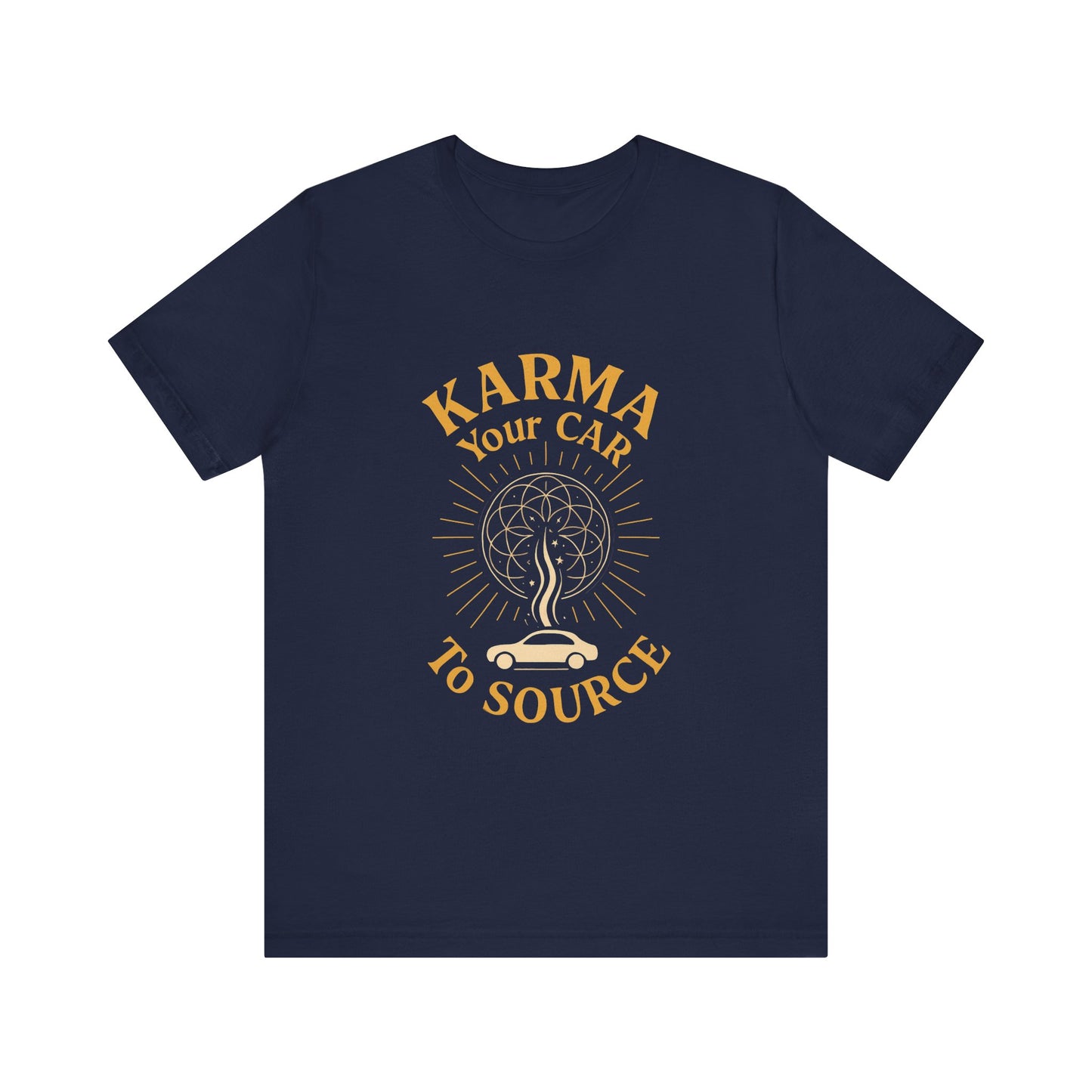 ⚡ Karma – Your Car to Source Tee | Drive with Intention. Arrive in Alignment.