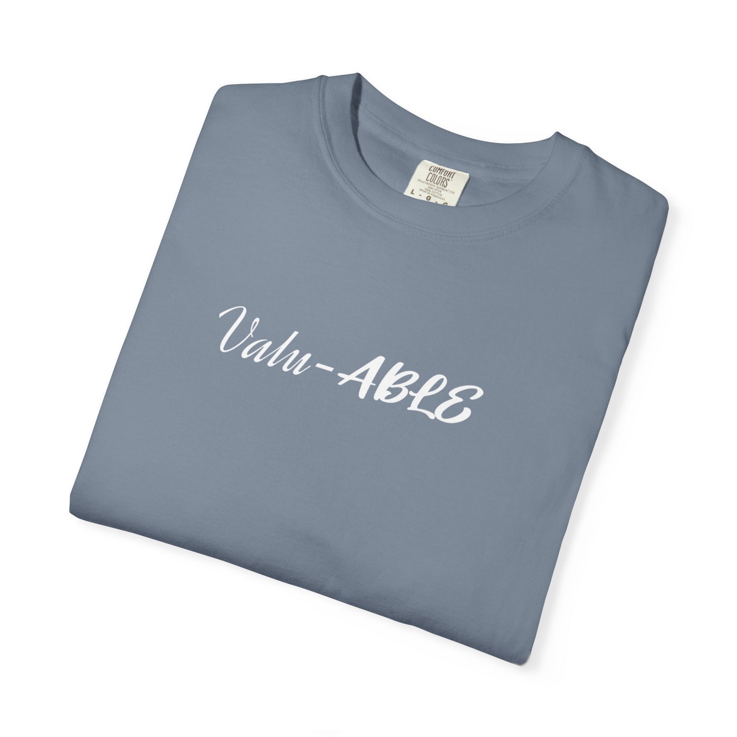 Valu-ABLE Unisex T-shirt | Birthday Gift, Casual Shirt, Everyday Wear, Fun Occasions