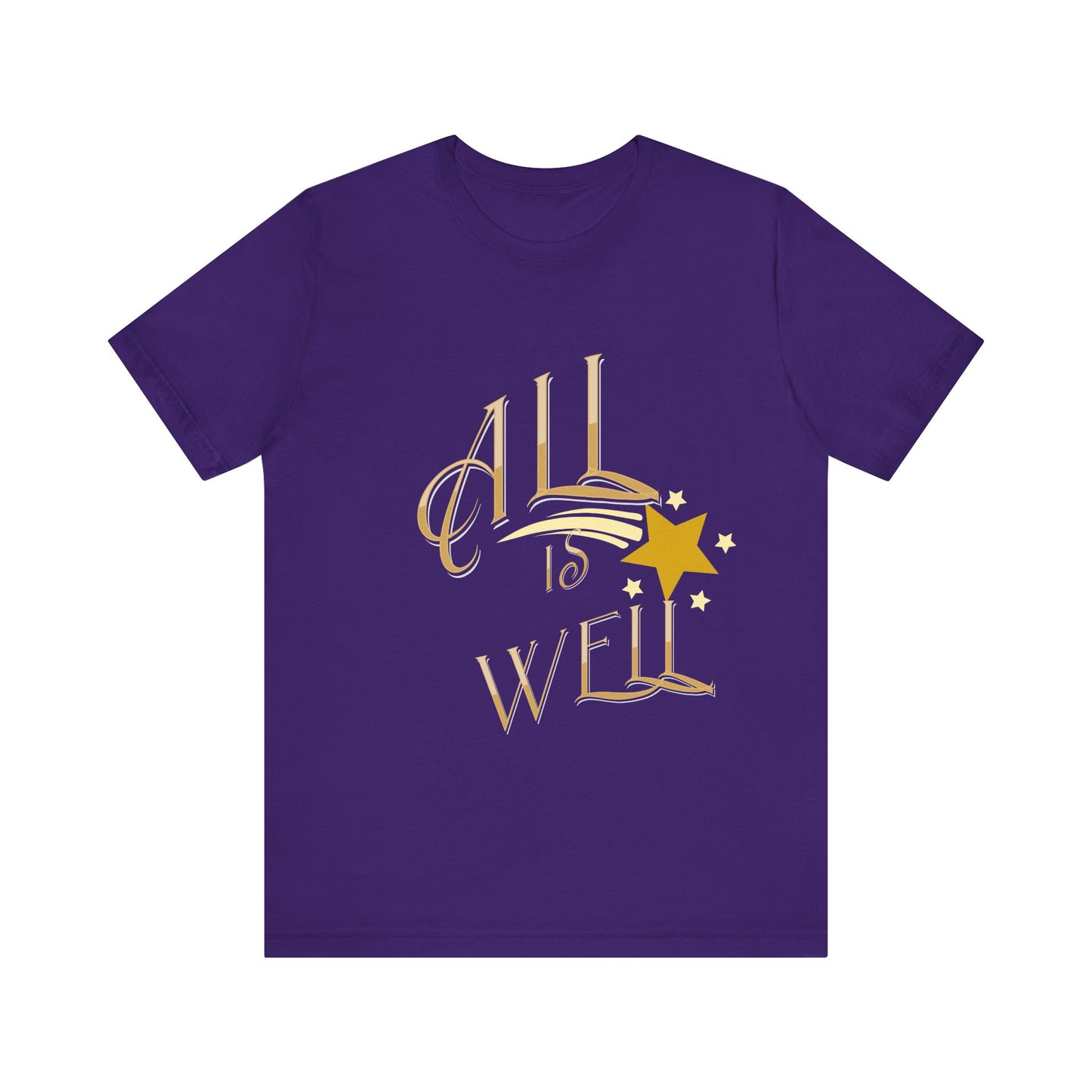 Motivational Tee: The Affirmations Collection -- All Is Well