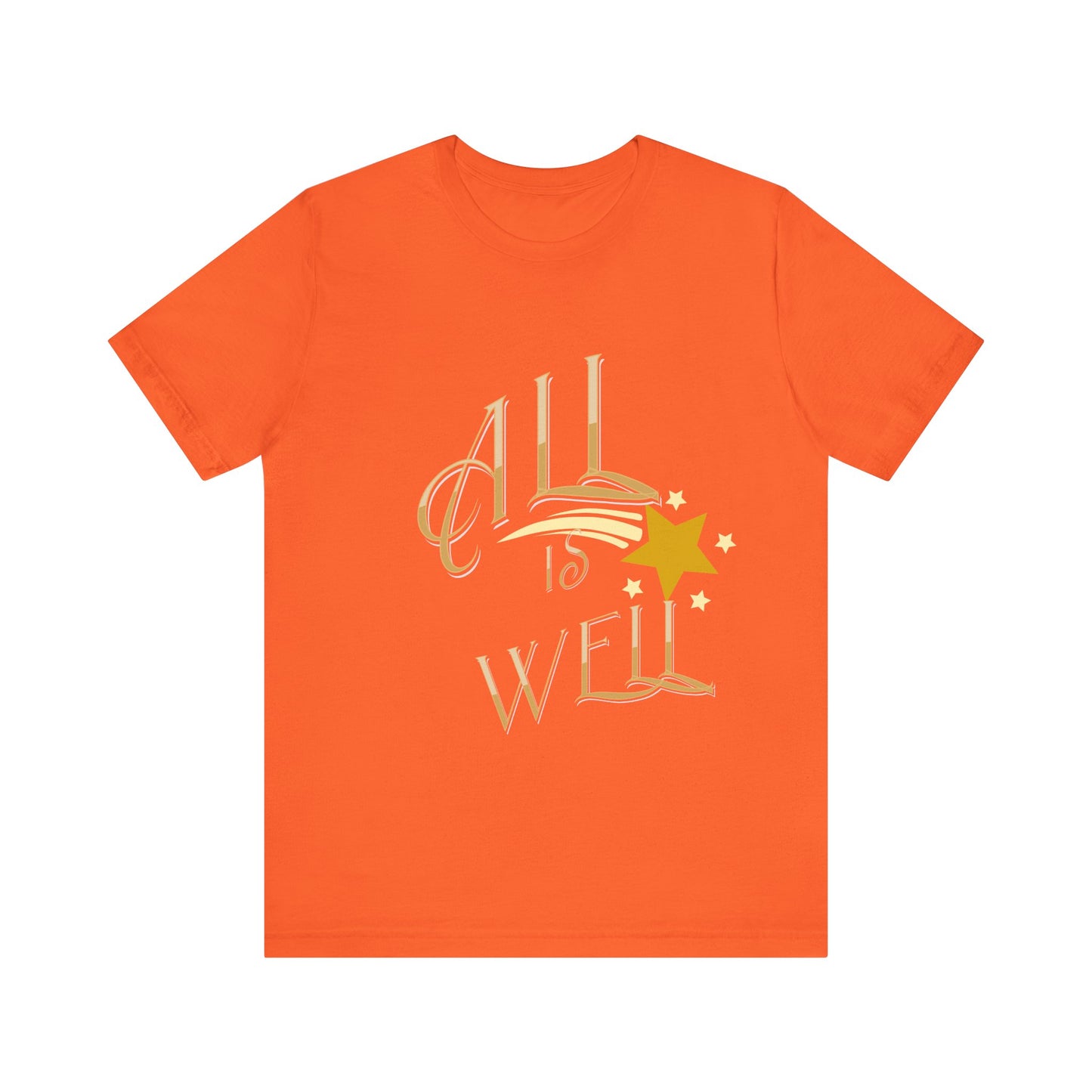 Motivational Tee: The Affirmations Collection -- All Is Well