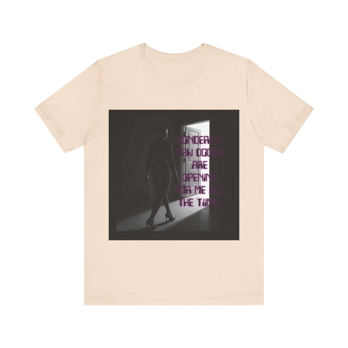 Motivational Tee: The Affirmations Collection -- New Doors