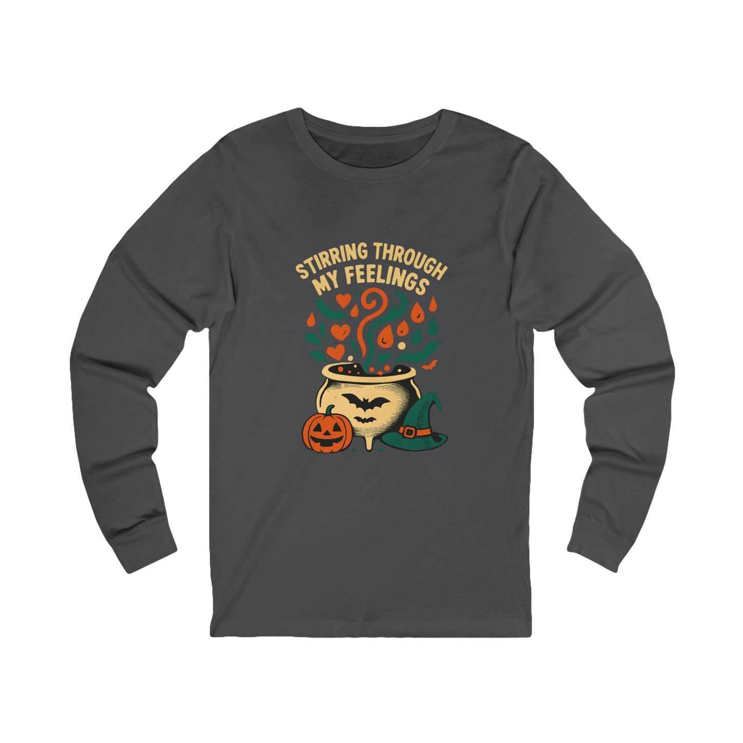 Long Sleeve Tee Therapy is My Cauldron Unisex
