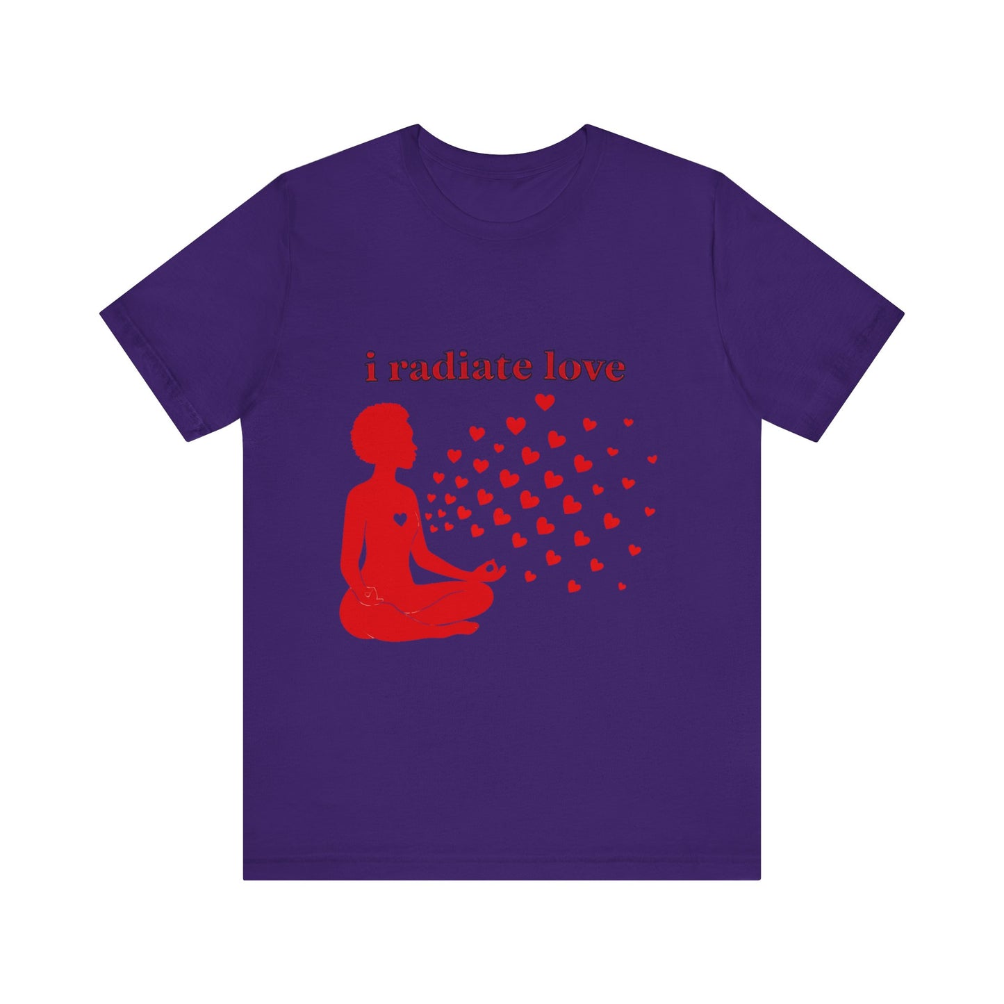 Motivational Tee: The Affirmations Collection -- Radiate Love