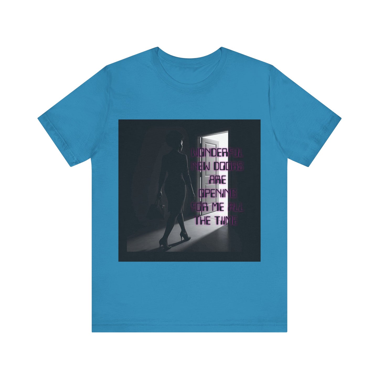 Motivational Tee: The Affirmations Collection -- New Doors