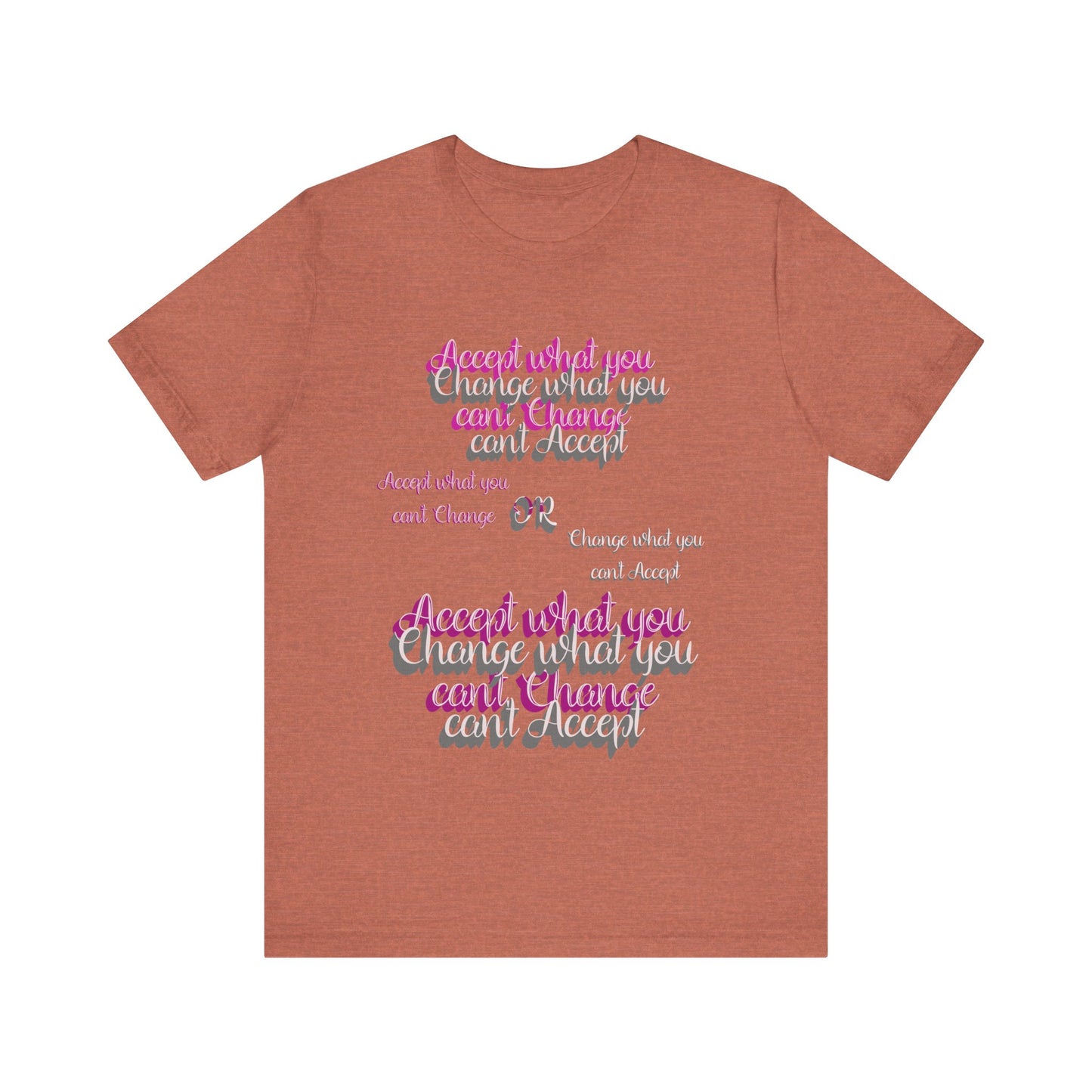 Power of Words Motivational Tee- Acceptance