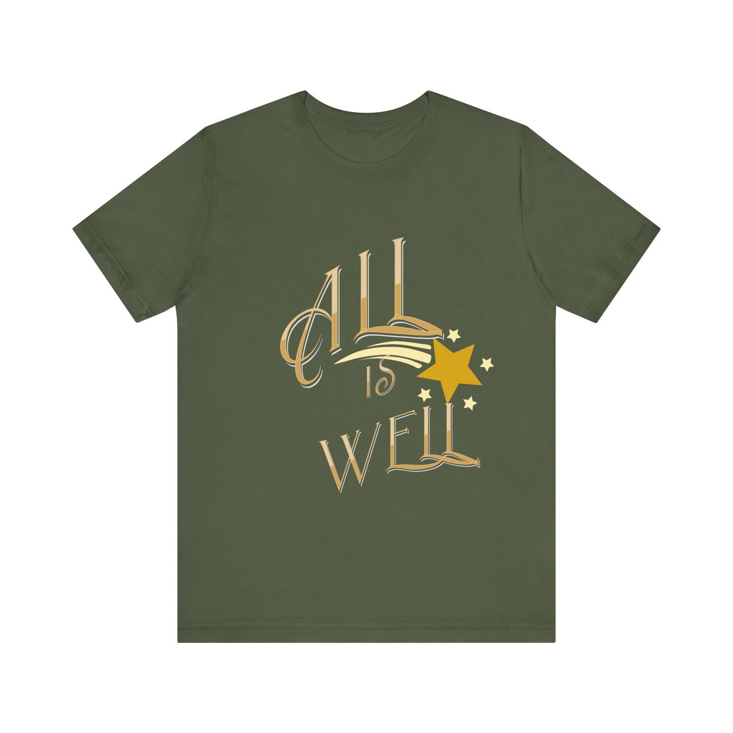 Motivational Tee: The Affirmations Collection -- All Is Well