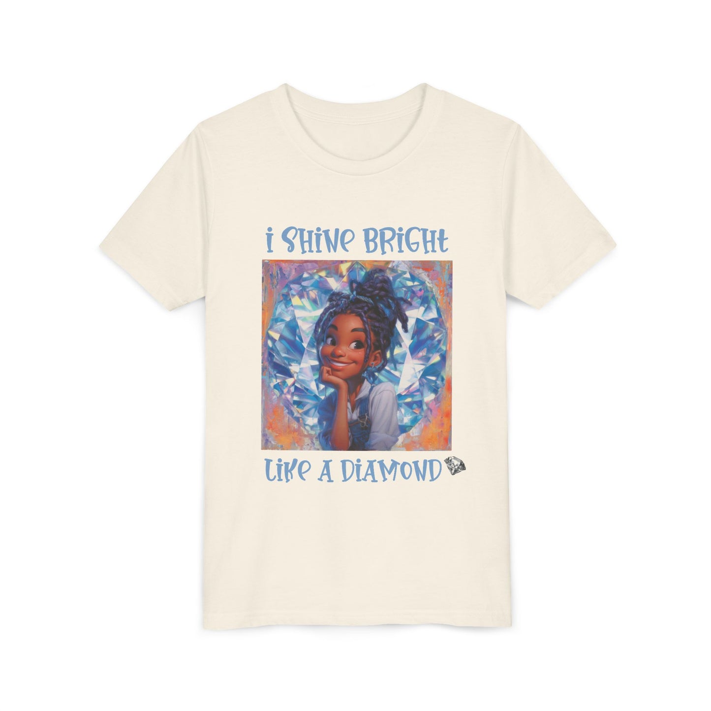 Youth Tee - Black Girl Empowerment Top, Confidence T-Shirt