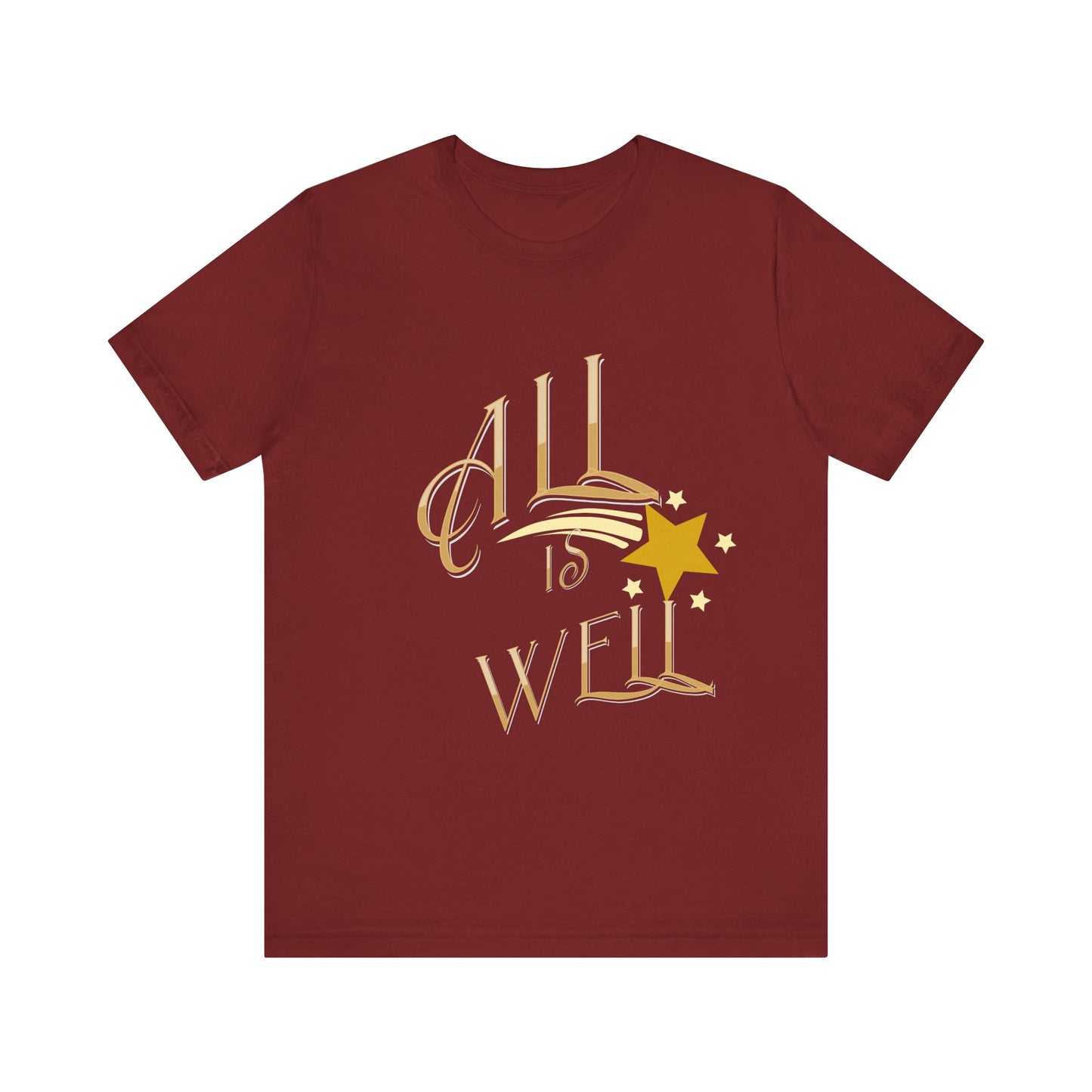 Motivational Tee: The Affirmations Collection -- All Is Well