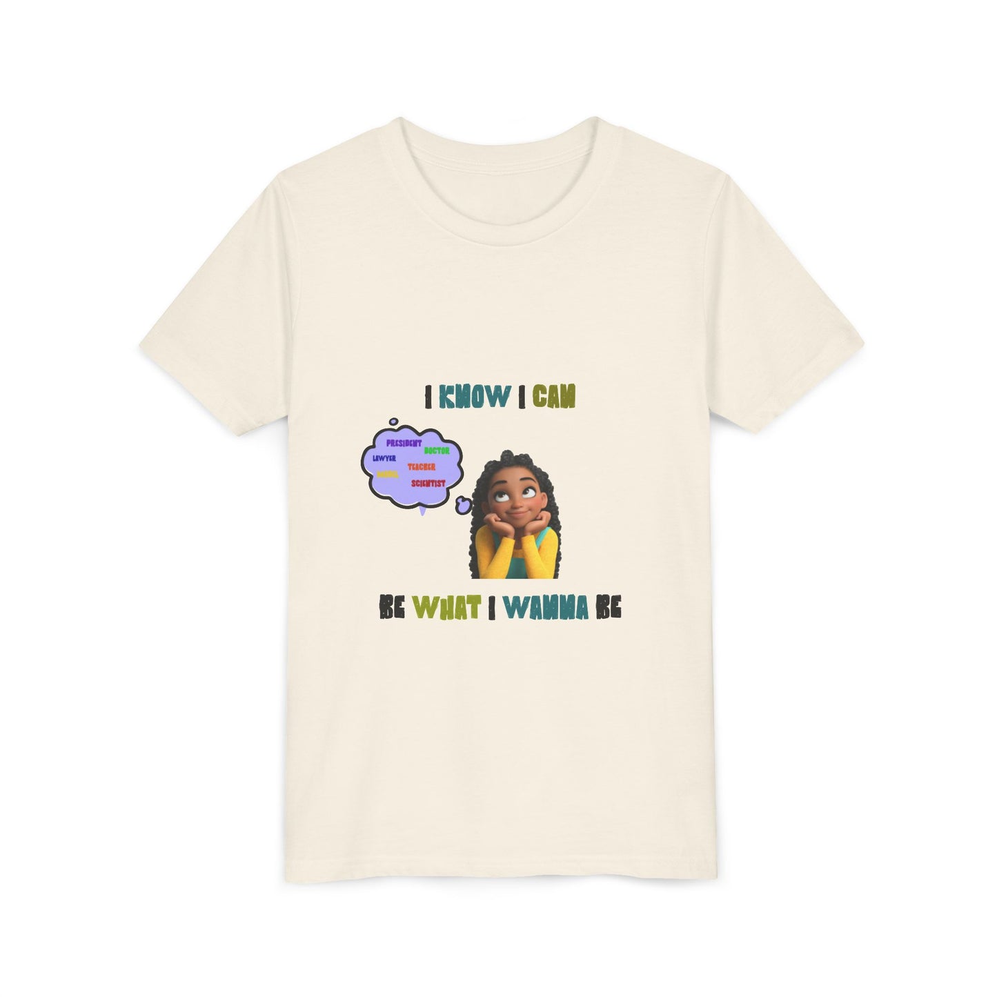 Juneteenth & Black History Month Youth Tee – Proud Black Girl Shirt
