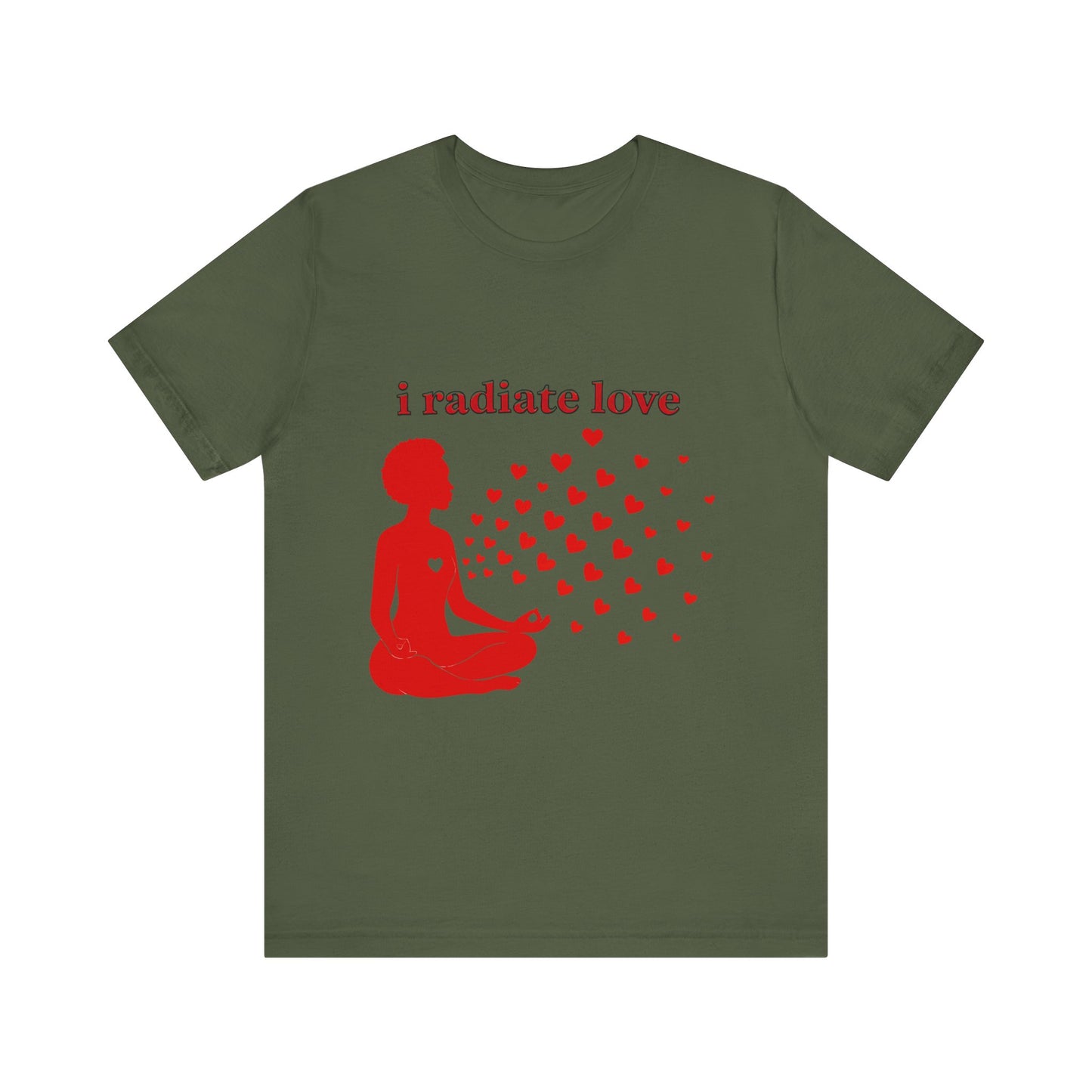 Motivational Tee: The Affirmations Collection -- Radiate Love