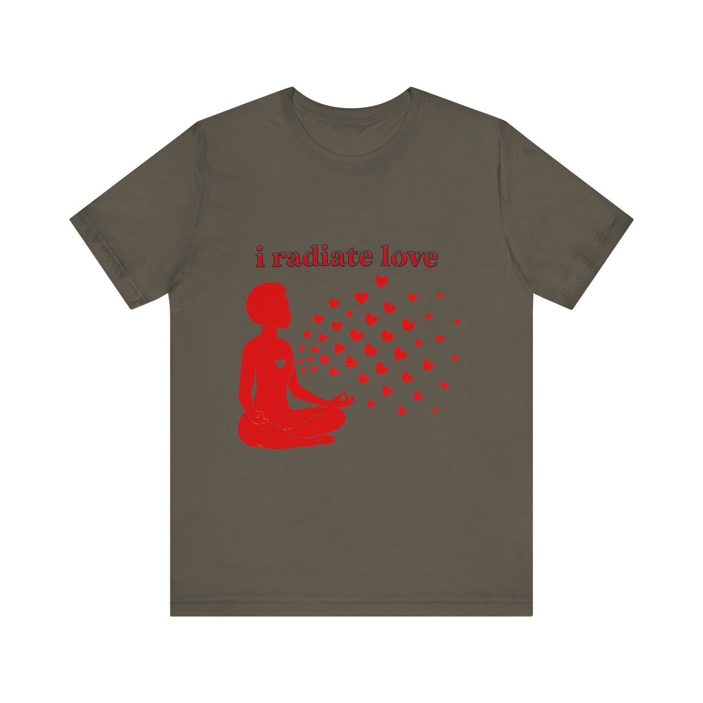 Motivational Tee: The Affirmations Collection -- Radiate Love