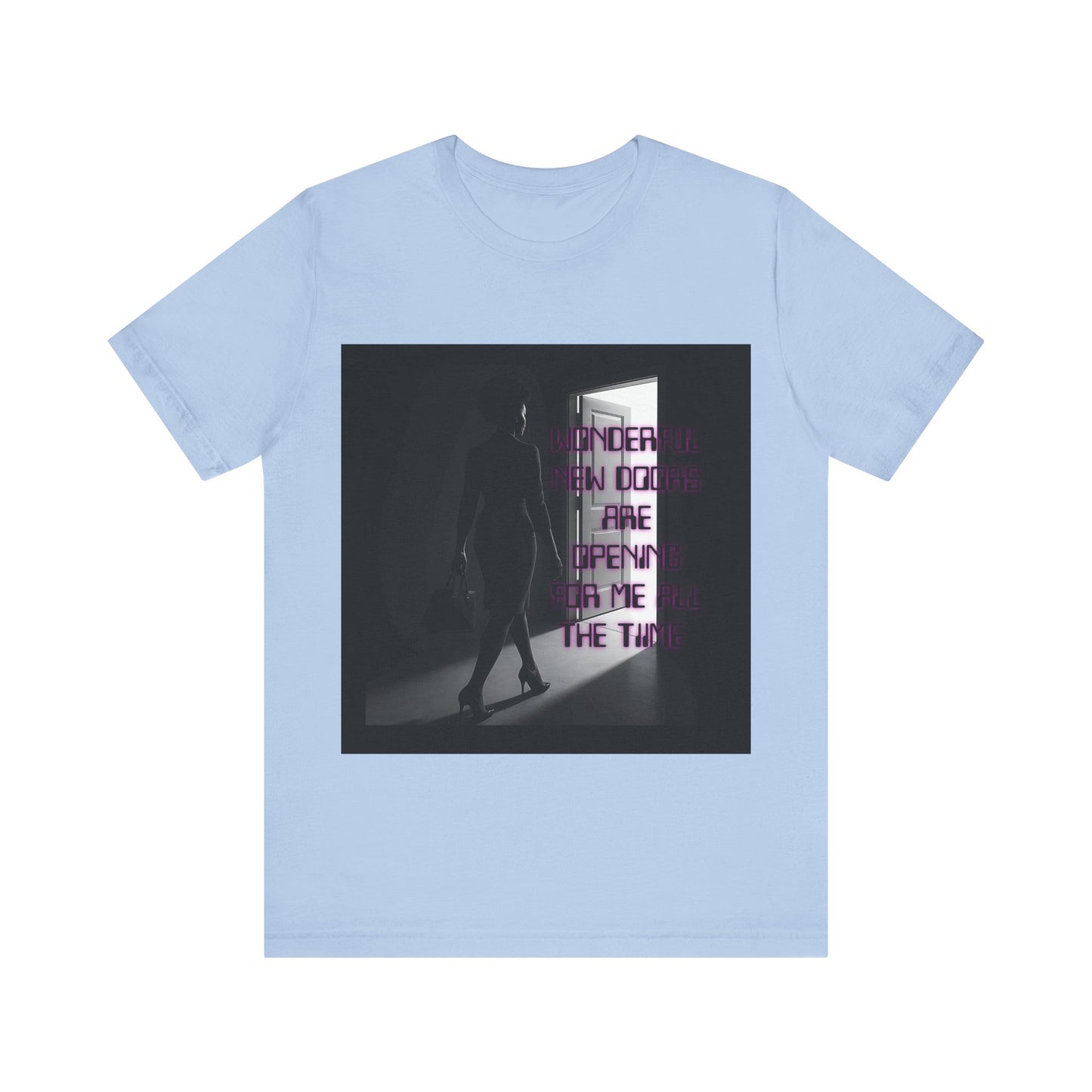 Motivational Tee: The Affirmations Collection -- New Doors
