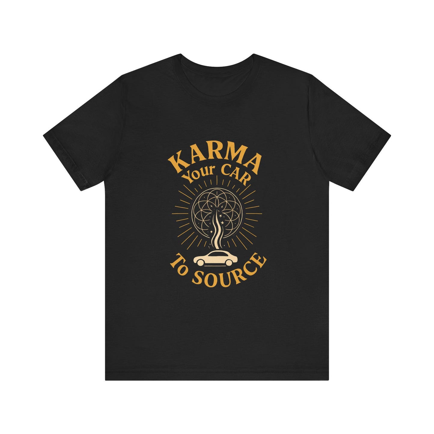 ⚡ Karma – Your Car to Source Tee | Drive with Intention. Arrive in Alignment.