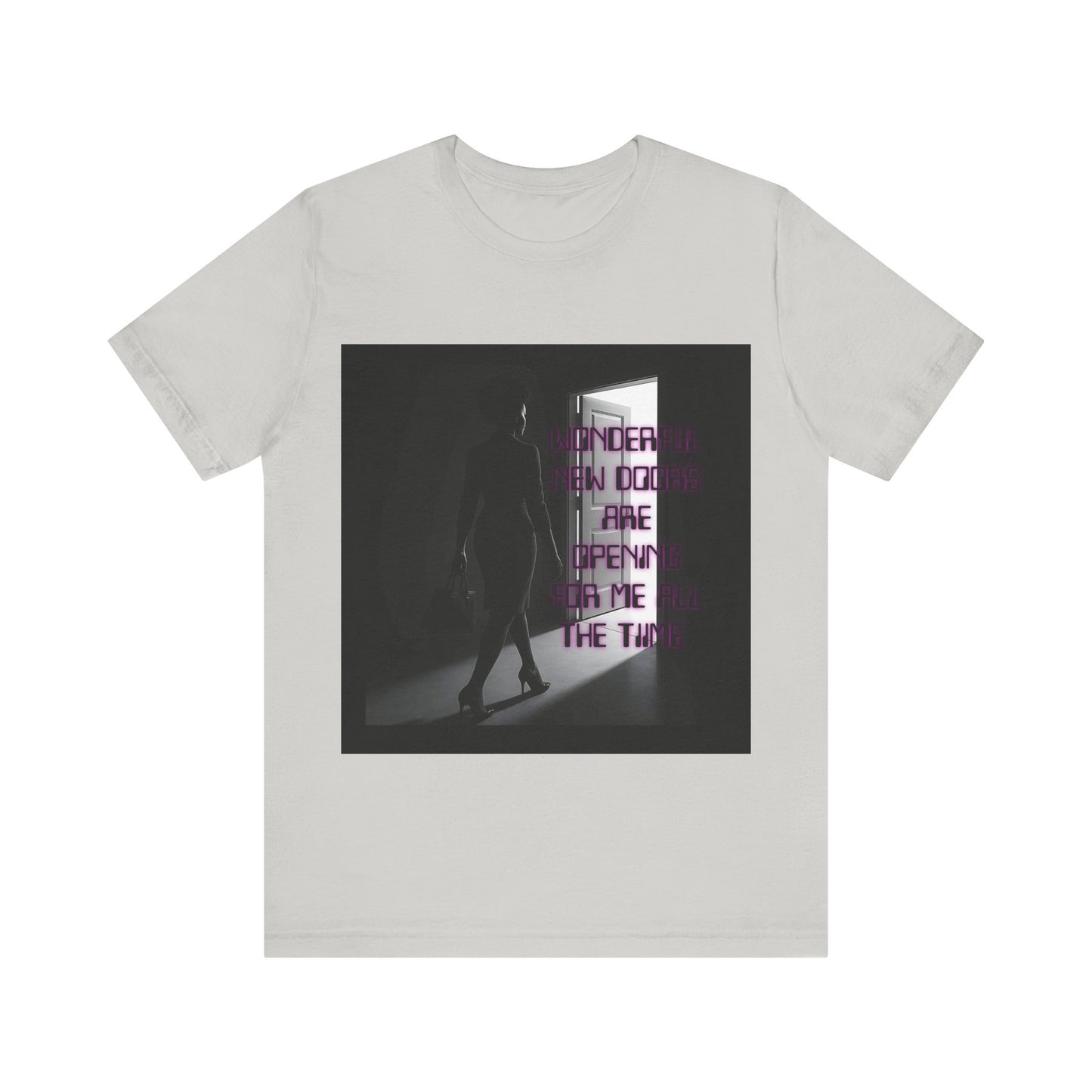 Motivational Tee: The Affirmations Collection -- New Doors
