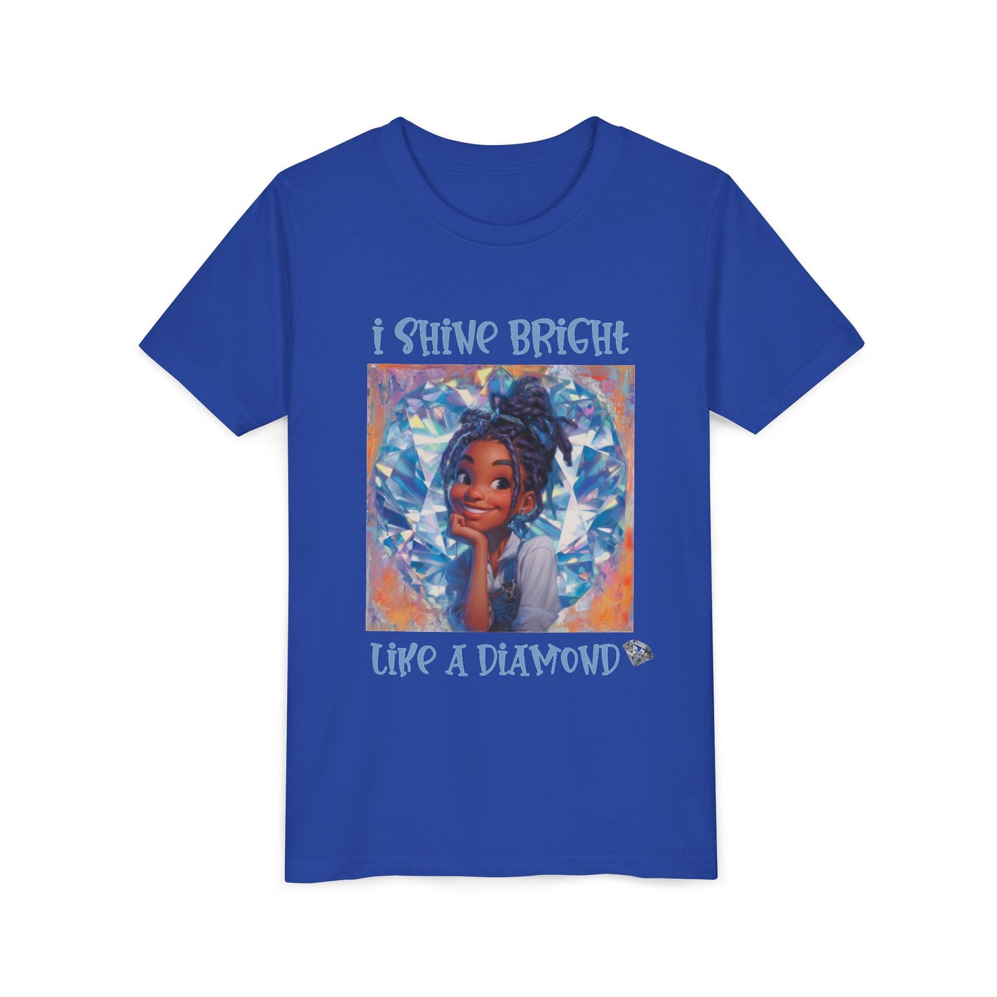 Youth Tee - Black Girl Empowerment Top, Confidence T-Shirt