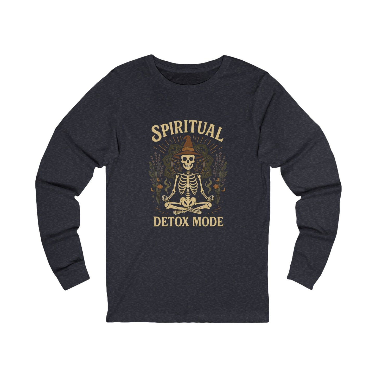 Long Sleeve Tee - Ghosting Toxic Energy Design
