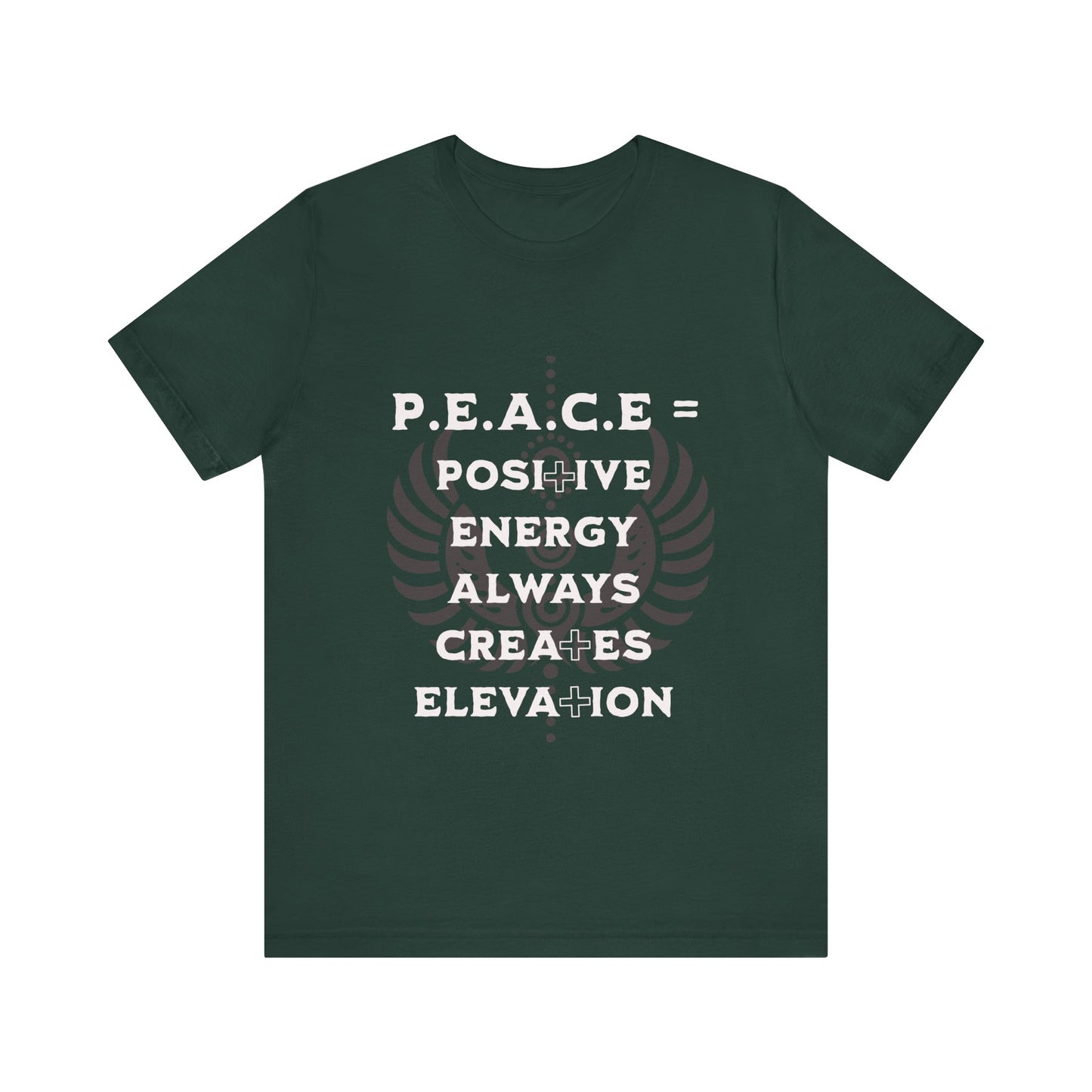 Motivational Tee: The Affirmations Collection -- PEACE
