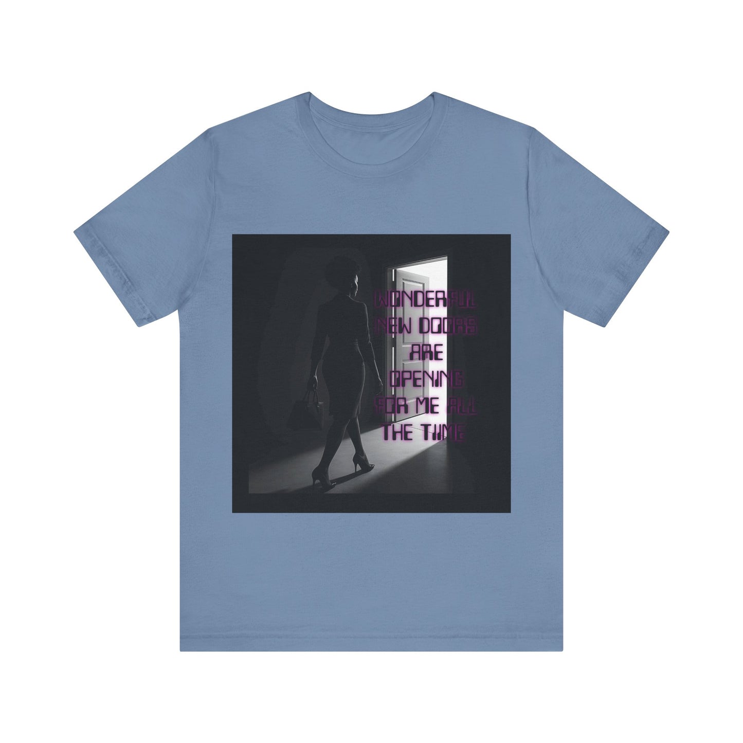 Motivational Tee: The Affirmations Collection -- New Doors