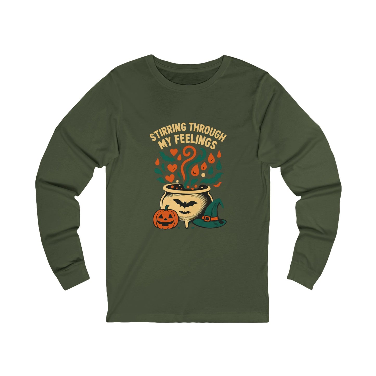 Long Sleeve Tee Therapy is My Cauldron Unisex