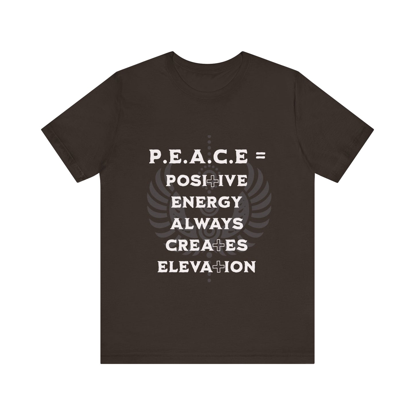 Motivational Tee: The Affirmations Collection -- PEACE