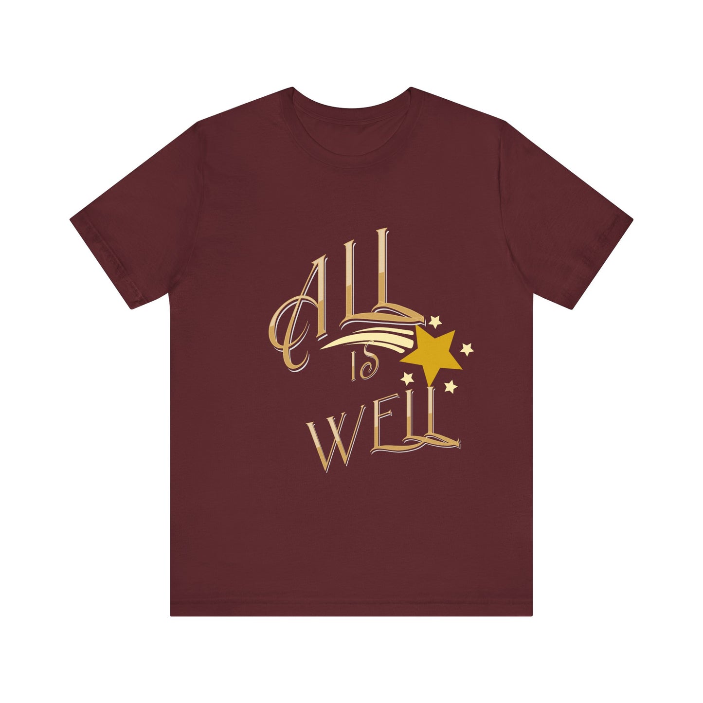Motivational Tee: The Affirmations Collection -- All Is Well