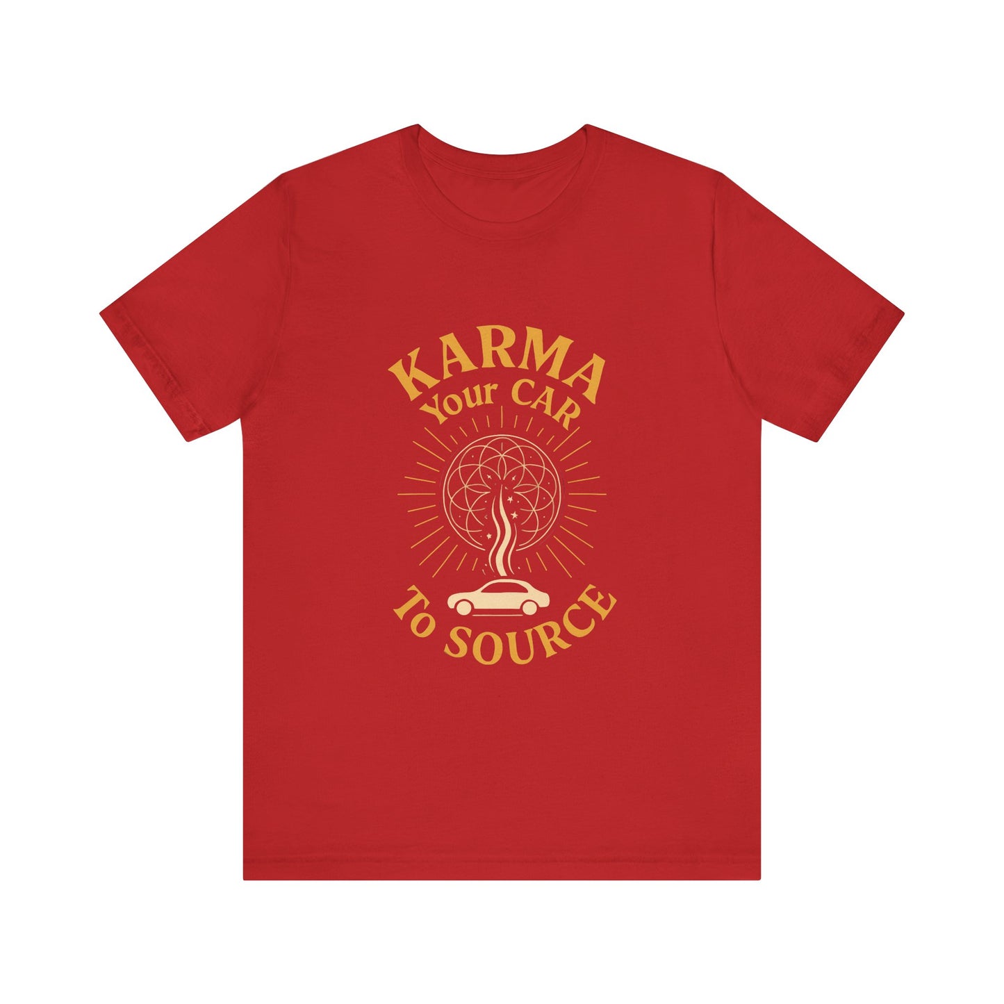 ⚡ Karma – Your Car to Source Tee | Drive with Intention. Arrive in Alignment.
