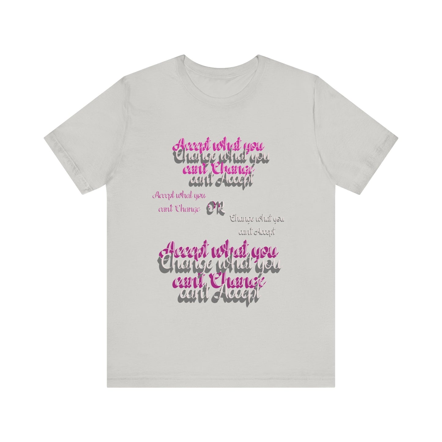 Power of Words Motivational Tee- Acceptance