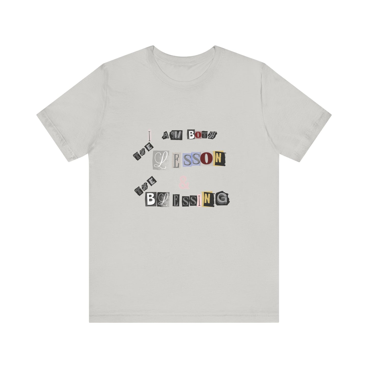 Power of Words Motivational Tee-- Lesson and Blessing