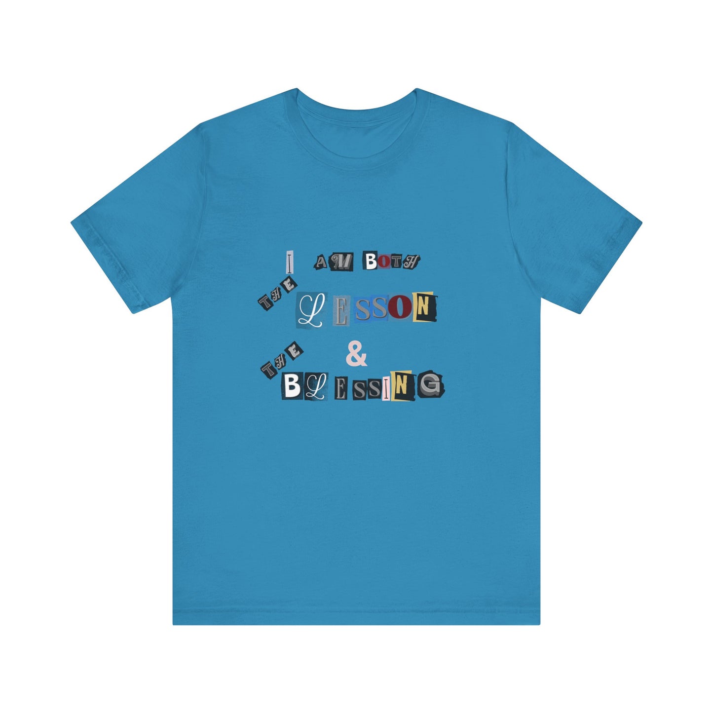 Power of Words Motivational Tee-- Lesson and Blessing